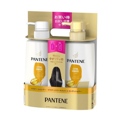 P&G 潘婷 深層損傷修護洗髮套裝 270ml + 270g (黃)   163-1248
